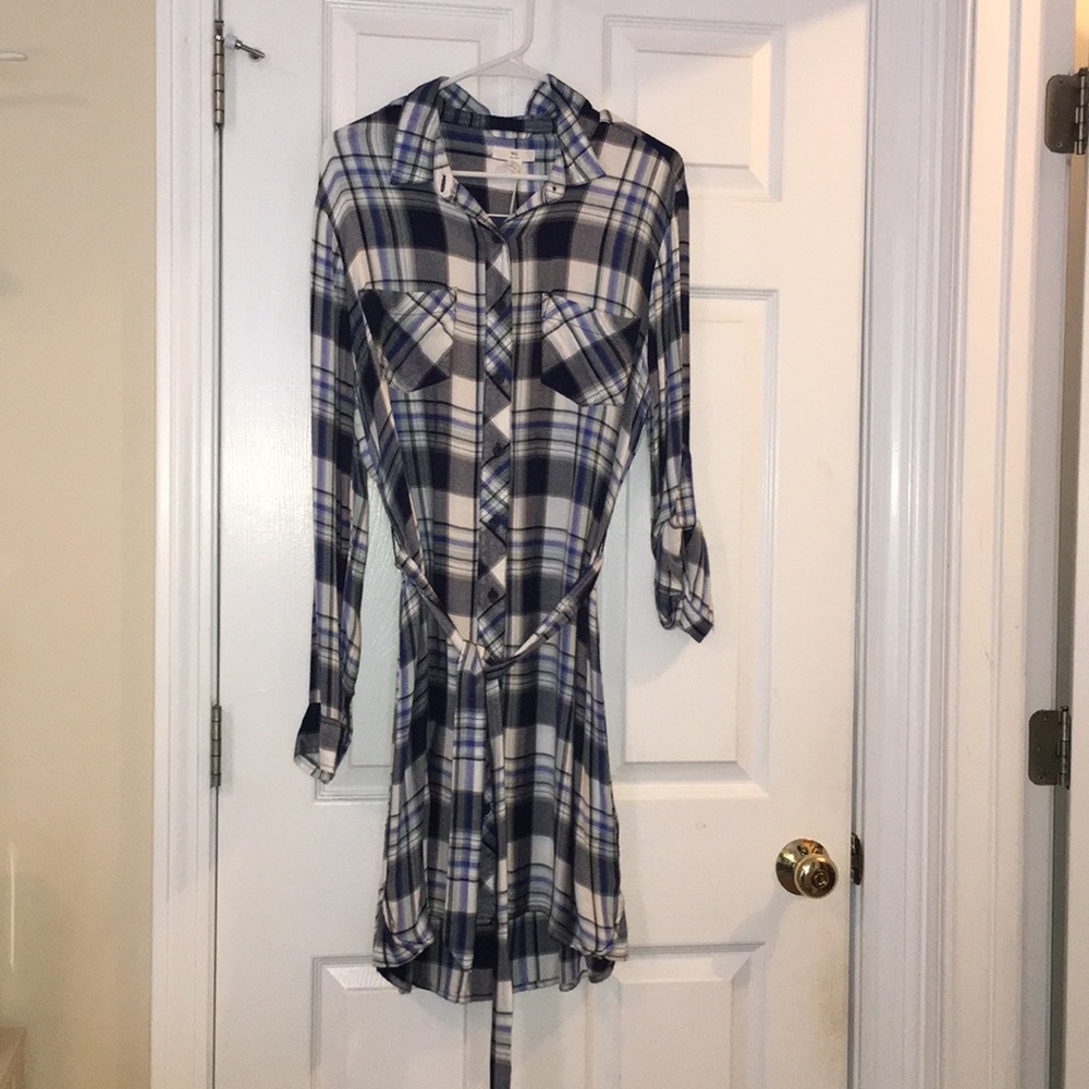BLL New York Plaid Dress